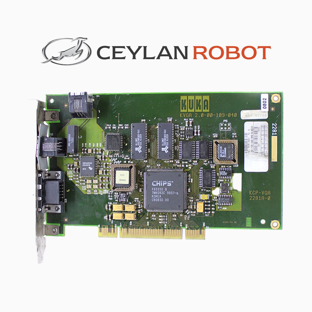 Kuka KVGA 2.0-00-109-040 Interface Video Card