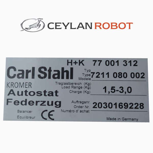 Carl Steel Yaylı Balanser H+K 77 001 312 (Orta)