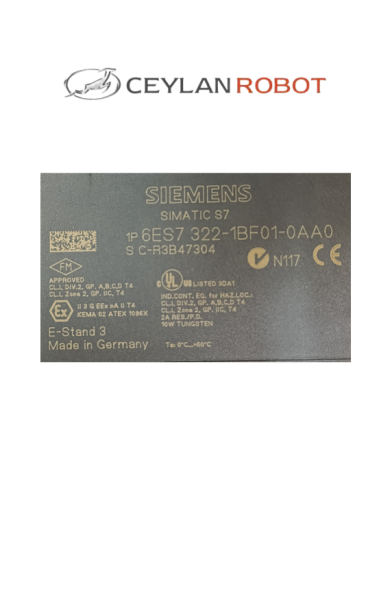 SIEMENS SIMATIC S7/SM322 (6ES7 322-1BF01-0AA0)