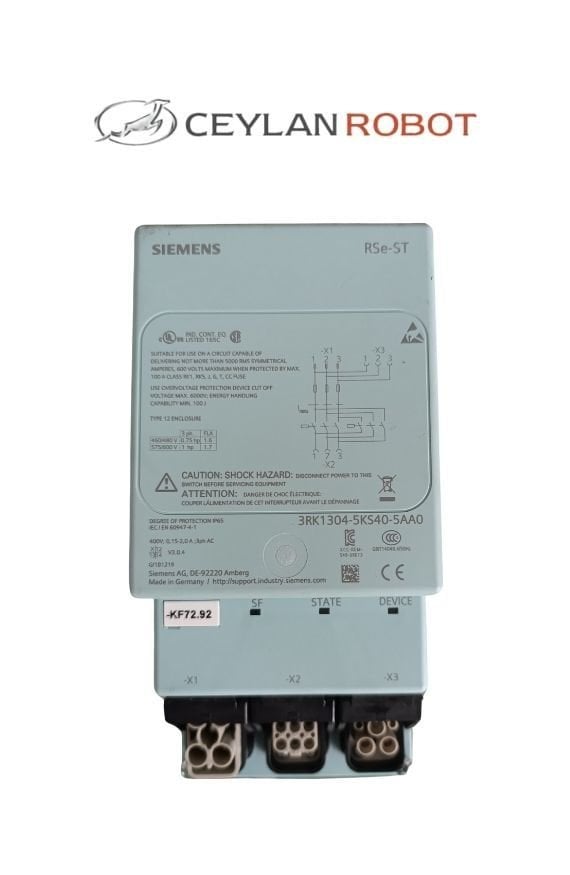 SIEMENS ET 200pro RSE ST marş motoru standart Mekanik anahtarlama Elektronik aşırı yük koruması -  (3RK1304-5KS40-5AA0)
