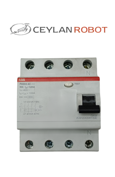 ABB 4 MODÜLLÜ KAÇAK AKIM ANAHTARI  FH204 AC-63/0.03  (2CSF204004R1630)