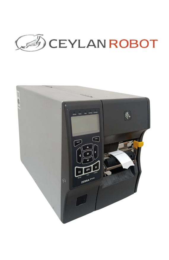 ZEBRA ZT410 ETİKET MAKİNESİ, Endüstriyel Barkod / Etiket Yazıcı  ACCU005