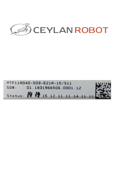 SEW EURODRIVE MOVIFIT Frekans dönüştürücü B  2.2kW İnverter Sürücü MTF11A040-503-E21A-15/S11