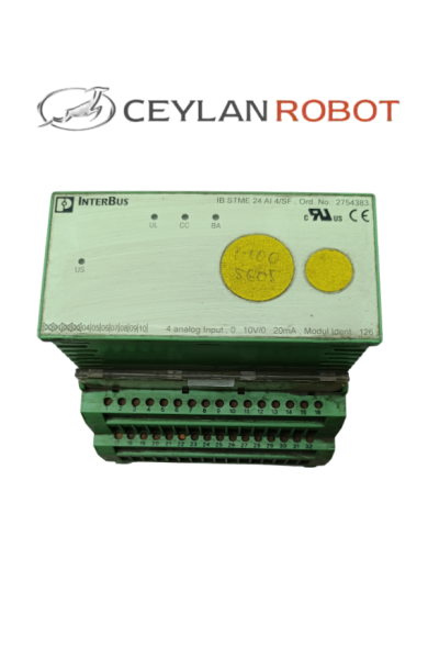 PHOENIX CONTACT IB ST ZF 24 AL 4/SK ANALOG ÇIKIŞ MODÜLÜ + YEDEK MODÜLÜ 2750620/2754383