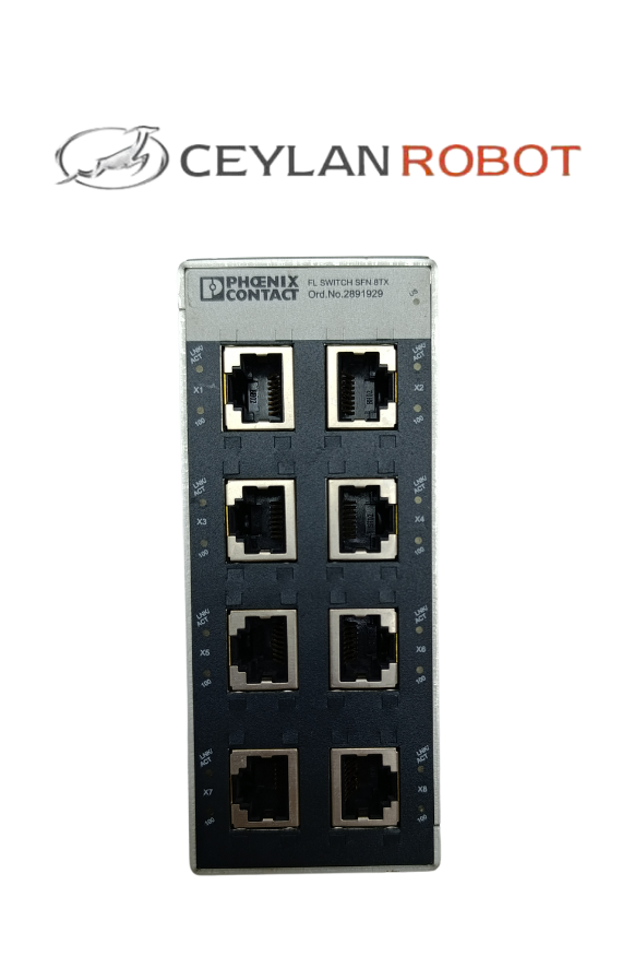 PHOENIX CONTACT FL SWITCH SFN 8TX - Industrial Ethernet Switch 2891929